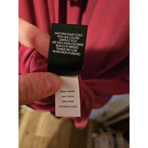 Torrid Studio Knit Surplice Tie Back Mini Dress Women's  Size 2X - Picture 6 of 9